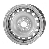 Штампованный диск ТЗСК Kia Rio/Huyndai Solaris 6.5x16 4x100 ET 50 Dia 54.1 (серебристый)