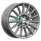 Литой диск iFree Азур 6.5x16 5x114.3 ET 40 Dia 60.1 (чёрный глянцевый с полированной лицевой частью)