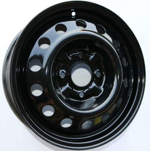 Диски Trebl 7730 5.5x15 4x114.3 ET 40 Dia 66.1 (черный глянцевый)