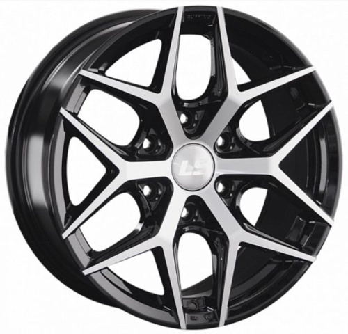 LS Wheels LS1303 8x18 6x139.7 ET 38 Dia 67.1 (черный глянцевый)