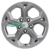 Литой диск Khomen KHW1606 6.5x16 5x114.3 ET 50 Dia 67.1 (серый)