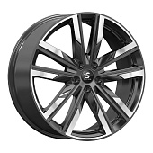 Литой диск КиК Premium Series КР014 8x20 5x108 ET 46 Dia 63.35 (черный матовый)