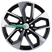 Литой диск Khomen KHW1703 7x17 5x114.3 ET 45 Dia 67.1 (серый)