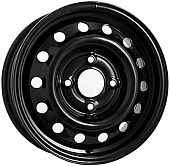 Штампованный диск Trebl 42B29C 5x13 4x98 ET 29 Dia 60.1 (черный глянцевый)
