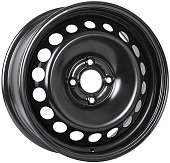 Штампованный диск Trebl 42B40B 5x13 98xКонус ET 4*98 Dia 40 (черный глянцевый)