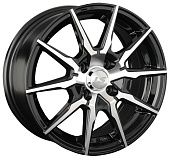 Литой диск LS Wheels LS769 7x16 100xКонус ET 4*100 Dia 40 (чёрный глянцевый с полированной лицевой частью)