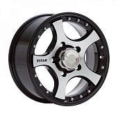 Литой диск Скад Титан 7x16 139.7xКонус ET 5*139.7 Dia 20 (серебристый)