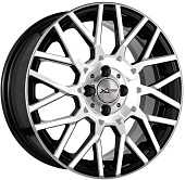 Литой диск X Trike X-125 6.5x16 4x100 ET 48 Dia 60.1 (черный матовый)