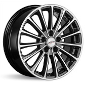 Литой диск X Trike X-136 7x17 5x114.3 ET 45 Dia 67.1 (серебристый темный)
