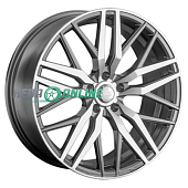 Литой диск LS Wheels LS1323 8.5x20 5x114.3 ET 40 Dia 67.1 (серый темный глянцевый полностью полированнный)