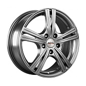 Литой диск X Trike X-112 6.5x16 5x114.3 ET 40 Dia 66.1 (черный с полированной лицевой частью)