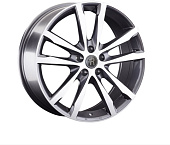Литой диск Replay KI305 8.5x20 5x114.3 ET 54 Dia 67.1 (серый темный глянцевый полностью полированнный)