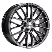 Литой диск X Trike X-130 7.5x18 5x114.3 ET 45 Dia 67.1 (серебристый темный с полированной лицевой частью)