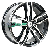 Литой диск RST R 128 7.5x18 5x108 ET 50.5 Dia 63.4 (черный глянцевый)