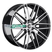 Литой диск LS Forged LS FG12 10x22 5x112 ET 20 Dia 66.6 (черный глянцевый)