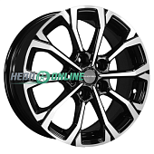 Литой диск Khomen KHW 1605 6.5x16 5x114.3 ET 40 Dia 66.1 (графит)