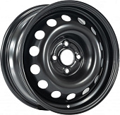 Штампованный диск SDT Stahlrader 7x17 5x112 ET 40 Dia 57.1 (черный глянцевый)