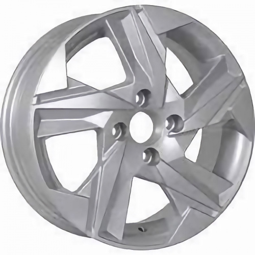 Диски KDW KD1520 6x15 4x100 ET 46 Dia 54.1 (серебристый полированный)