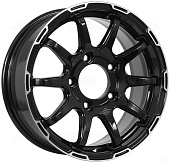 Литой диск KDW KD1660 6.5x16 5x139.7 ET 40 Dia 98.1 (серебристый полированный)