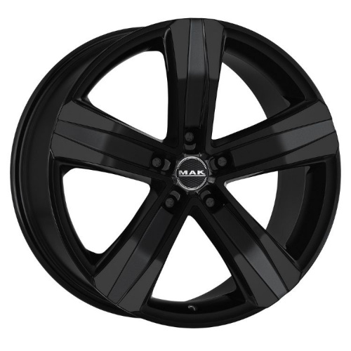 Диски Mak Stone 5 7.5x18 5x108 ET 45 Dia 63.4 (черный глянцевый)
