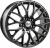 Диски RST R 137 7x17 5x108 ET 33 Dia 60.1 (черный с полированной лицевой частью)