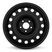 Штампованный диск Trebl 7150 6x15 5x114.3 ET 50 Dia 60.1 (черный глянцевый)