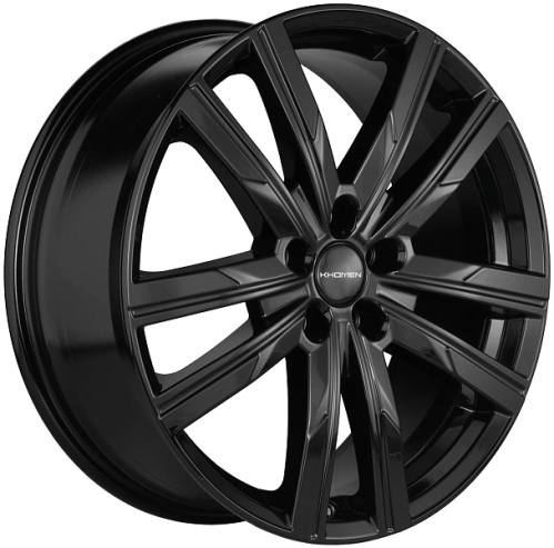 Khomen KHW1905 7.5x19 5x108 ET 47 Dia 60.1 (черный глянцевый)