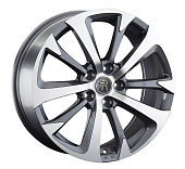 Литой диск Replay LX122 7x17 5x114.3 ET 35 Dia 60.1 (серый темный глянцевый полностью полированнный)