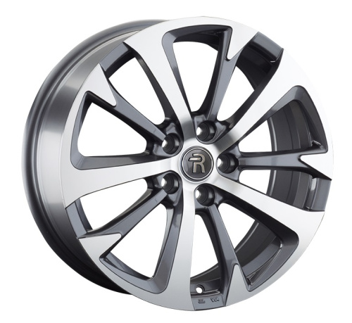 Replay LX122 7x17 5x114.3 ET 35 Dia 60.1 (серый темный глянцевый полностью полированнный)