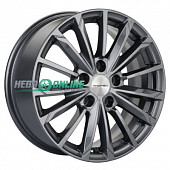 Литой диск Khomen KHW1611 6.5x16 5x114.3 ET 45 Dia 60.1 (серый)