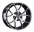 LS Wheels LS845 8.5x18 5x114.3 ET 35 Dia 67.1 (чёрный глянцевый с полированной лицевой частью)