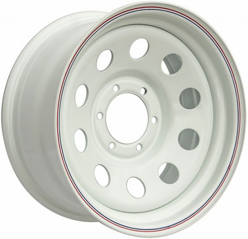 Диски Off Road Wheels Nissan/Toyota 8x16 6x139.7 ET -19 Dia 110 (белый)