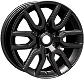 Литой диск Khomen KHW 1723 8x17 6x139.7 ET 38 Dia 67.1 (черный глянцевый)