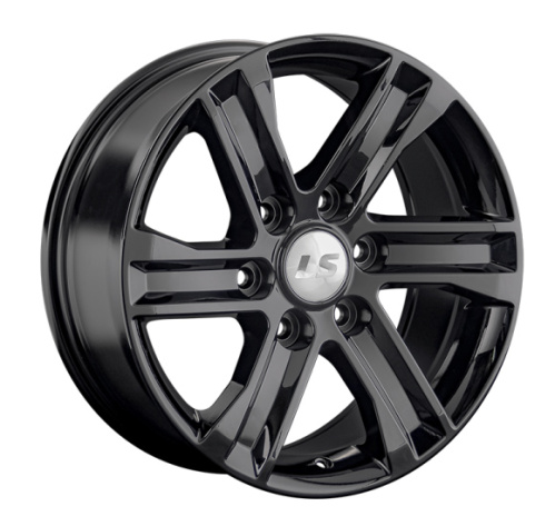 LS Wheels LS1359 8x17 6x139.7 ET 38 Dia 67.1 (черный глянцевый)