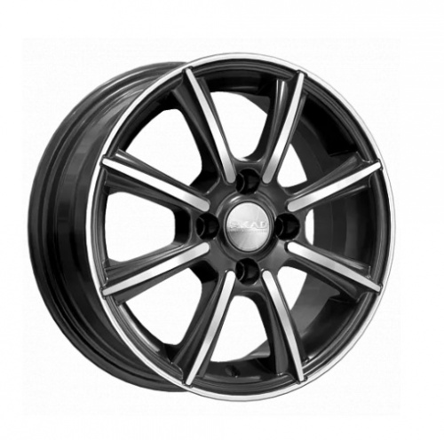 Диски Скад Монако 5.5x14 4x98 ET 38 Dia 58.6 (черный матовый)