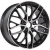 RST R 077 6.5x17 5x108 ET 40 Dia 54.1 (черный с полированной лицевой частью)