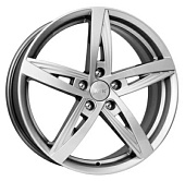 Литой диск КиК Дольче Вита (КС559) 7.5x18 5x100 ET 38 Dia 67.1 (черный с полированной лицевой частью)