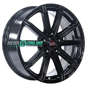 Литой диск Alcasta M64 7x17 5x108 ET 33 Dia 60.1 (черный с полированной лицевой частью)