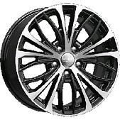 Литой диск КиК КС873 7.5x17 5x114.3 ET 52.5 Dia 67.1 (серебристый темный)