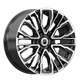 Литой диск КиК Кортес (КС1102) 8.5x19 6x139.7 ET 36 Dia 100.1 (золотой глянцевый)