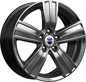 Литой диск КиК да Винчи 7.5x17 5x130 ET 50 Dia 71.6 (серебристый темный)