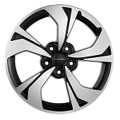 Литой диск Khomen KHW1724 7x17 5x114.3 ET 45 Dia 60.1 (серый)