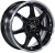 Cross Street СR-15 6.5x16 5x114.3 ET 38 Dia 67.1 (чёрный глянцевый с полированной лицевой частью)