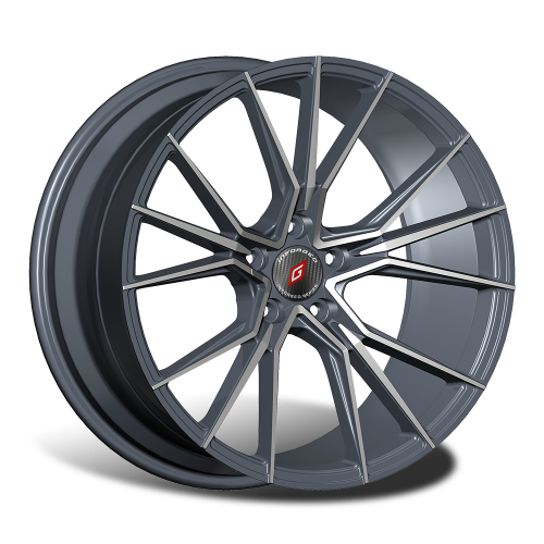 Диски Inforged IFG47 8.5x19 5x112 ET 25 Dia 66.6 (серый темный с полированной лицевой частью)