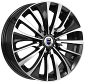 Литой диск КиК Flanker (КС751) 6.5x17 5x108 ET 50 Dia 63.35 (серебристый темный)