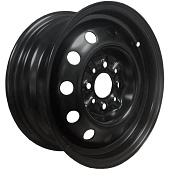 Штампованный диск Magnetto 14000 5.5x14 4x100 ET 43 Dia 60.1 (черный глянцевый)