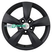 Литой диск Khomen KHW1504 6x15 5x100 ET 40 Dia 57.1 (черный матовый)