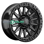 Литой диск LS FlowForming RC90 9x18 6x139.7 ET 15 Dia 106.1 (черный глянцевый)