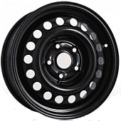Штампованный диск Trebl 9527 6.5x16 5x114.3 ET 50 Dia 64.1 (черный глянцевый)