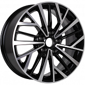 Литой диск Khomen KHW1717 7x17 5x114.3 ET 45 Dia 60.1 (серый)